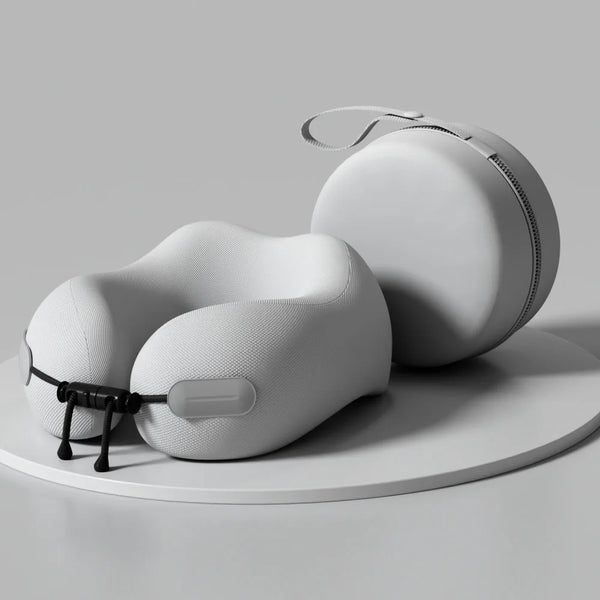 Oreiller de voyage ergonomique pour la nuque – Série de soutien cervical renforcé