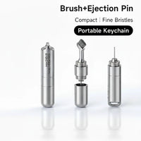 HAGIBIS brush and ejection pin set with packaging on a white background